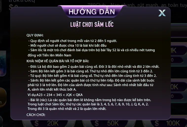 Hướng Dẫn Tham Gia Chơi Sâm Tại 789Club Thắng Cược Đỉnh Cao