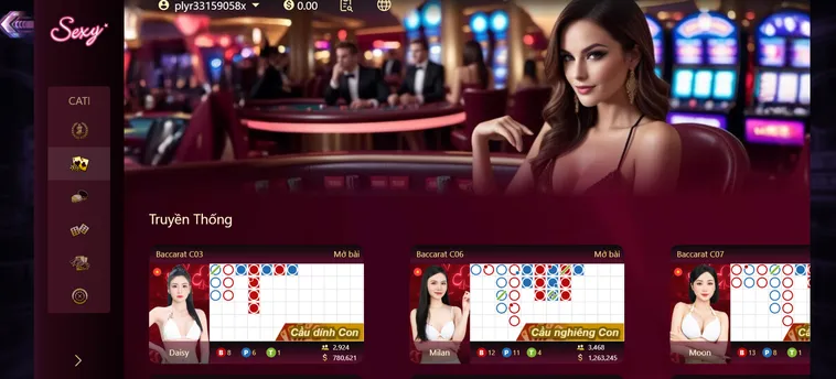 Sexy Gaming Live Tại 789Club Trải Nghiệm Cá Cược Cùng Dealer Quyến Rũ Nhất