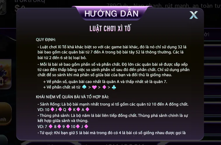 Hướng Dẫn Chơi Xì Tố Tại 789Club Chiến Thuật Thắng Lớn Mỗi Ngày