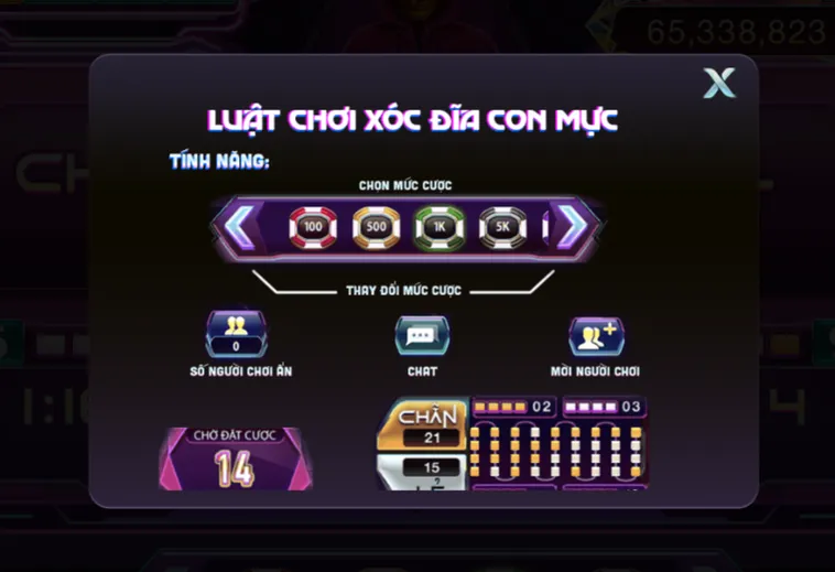 Trải Nghiệm Cá Cược Xóc Dĩa Con Mực Casino Tại 789Club Hấp Dẫn Nhất